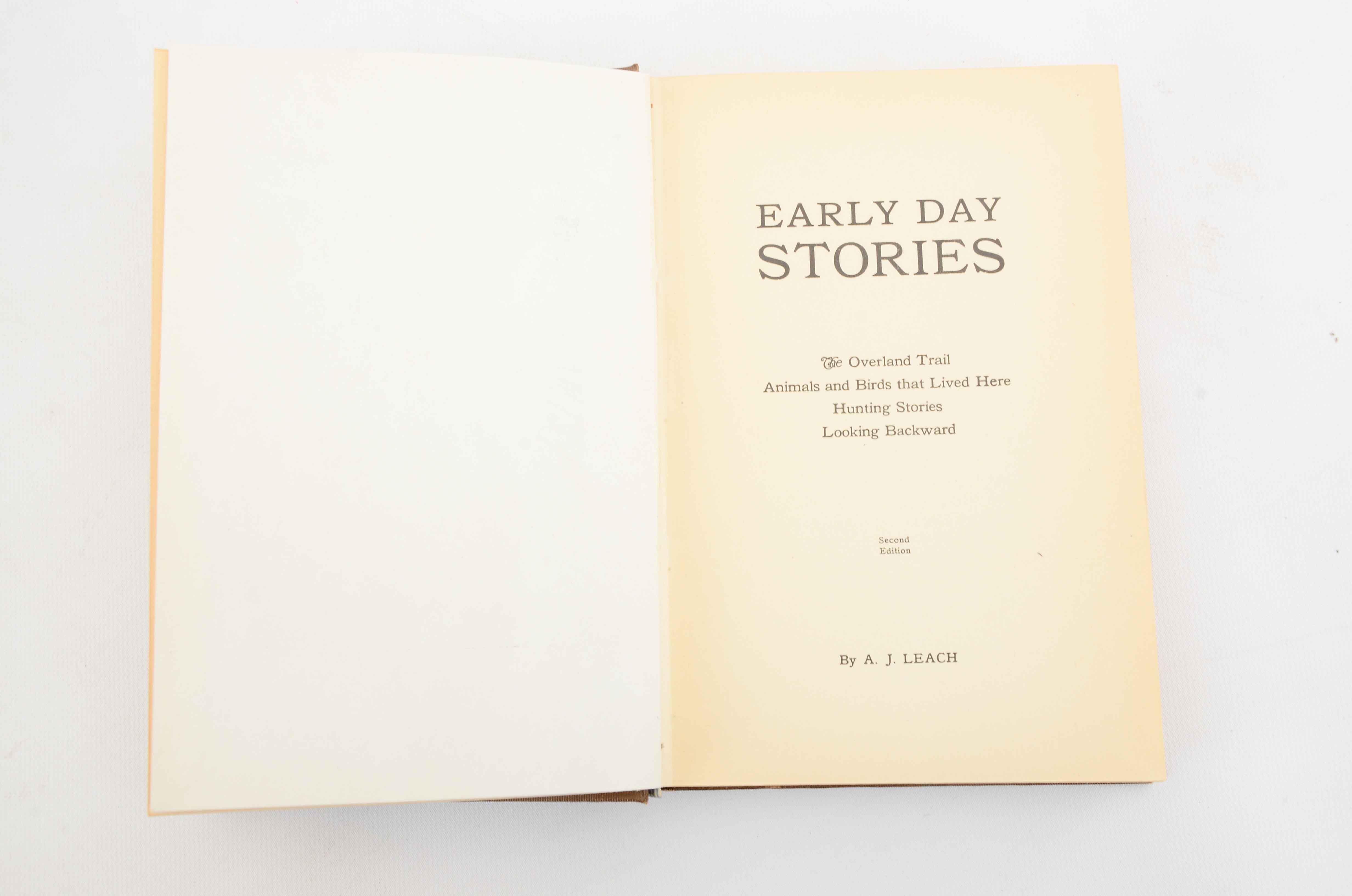 Vintage Nonfiction Books Relating to the American West