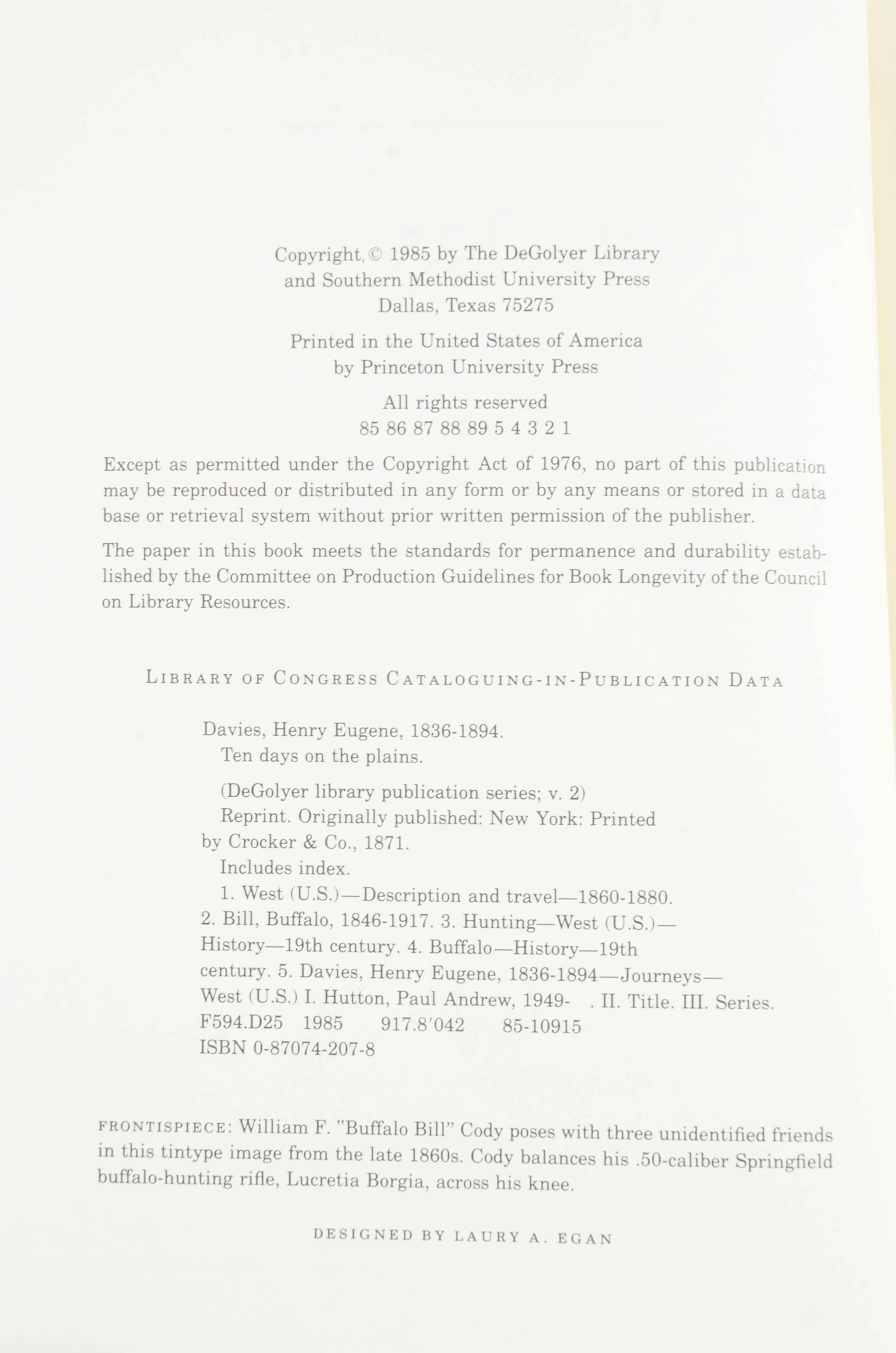 Vintage Nonfiction Books Relating to the American West