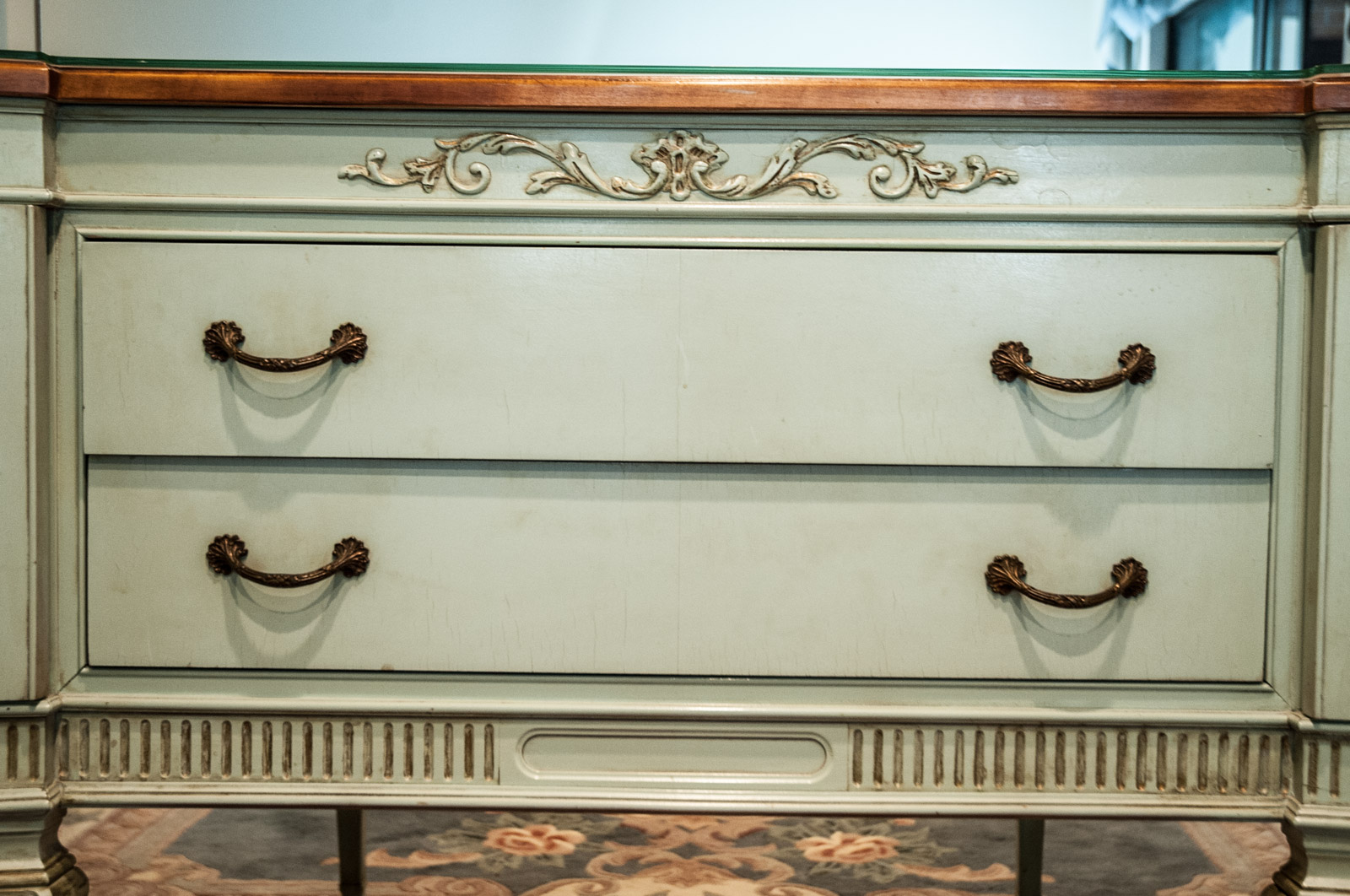 Vintage French Provincial Style Sideboard