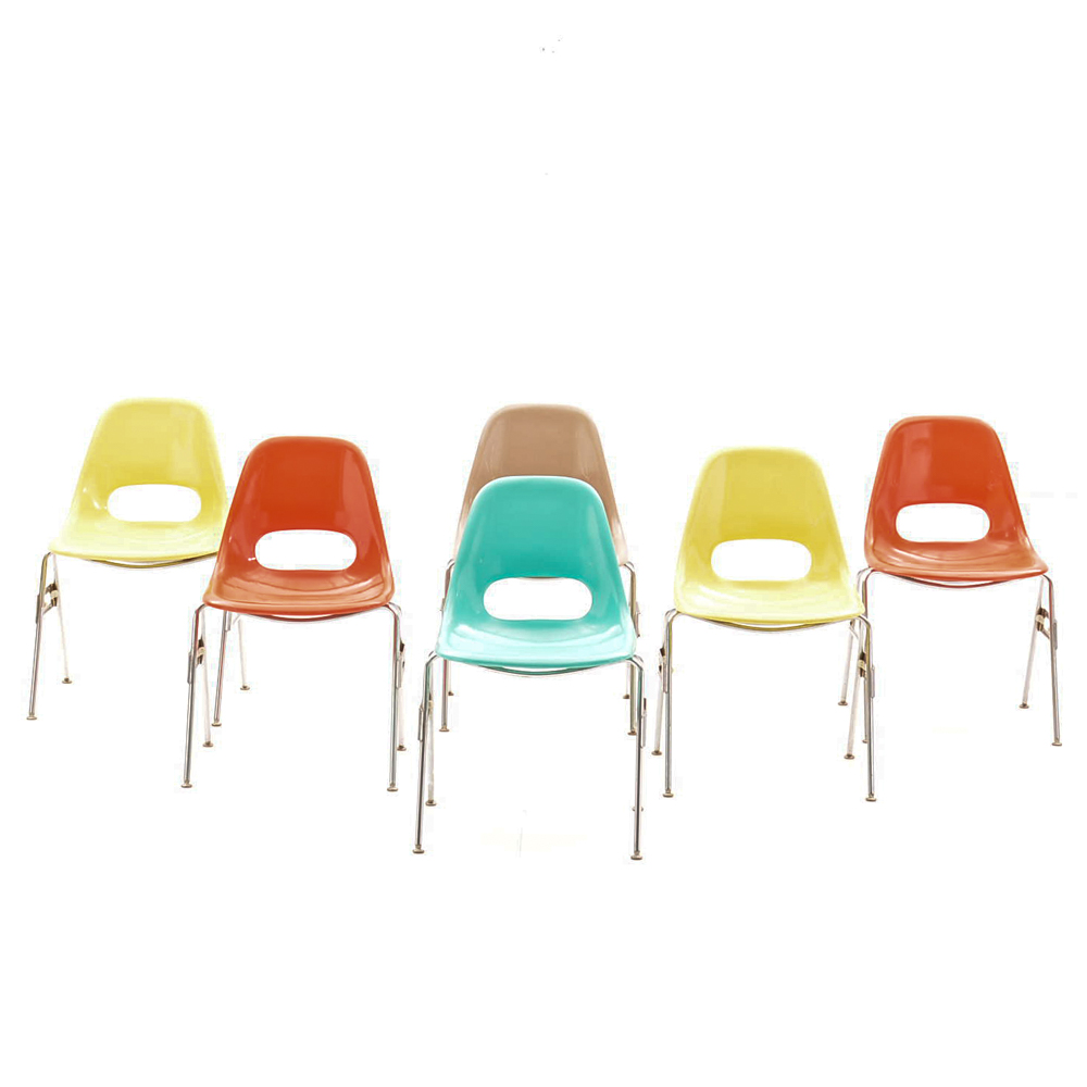 Mid Century Modern Classroom Chairs | EBTH