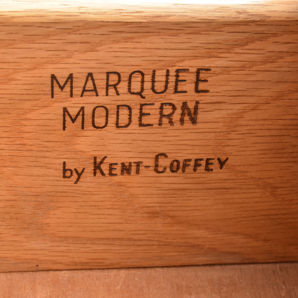 Kent Coffey "Marquee Modern" Dresser and Mirror
