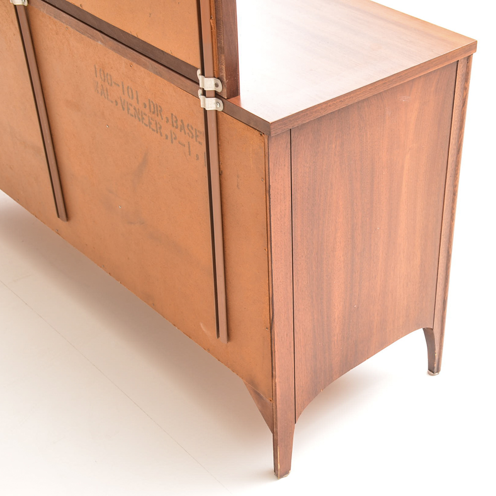 Kent Coffey "Marquee Modern" Dresser and Mirror