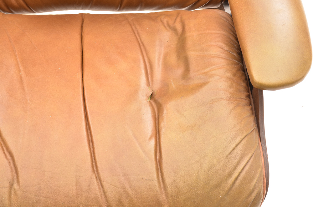 Eames Style Lounge Chair and Ottoman