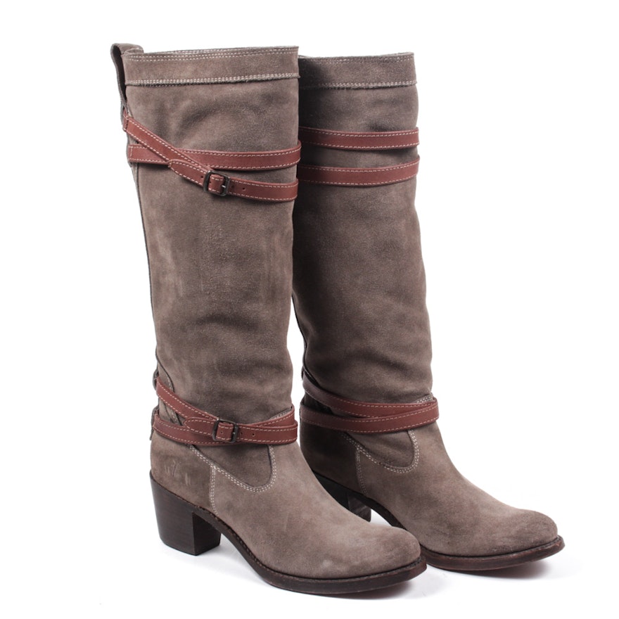 Women's Frye Suede Leather Boots