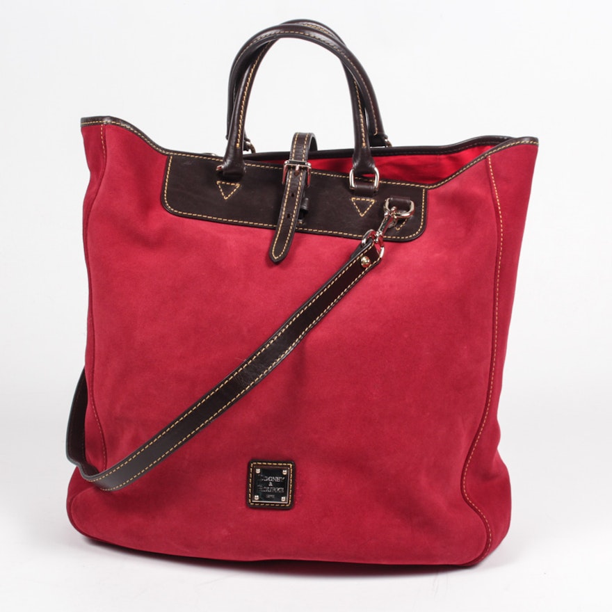 Dooney & Bourke Suede and Leather Handbag