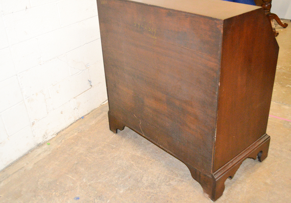 Vintage Colonial Style Mahogany Slant Top Desk
