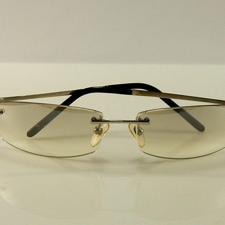 Vogue Frameless Gradient Sunglasses