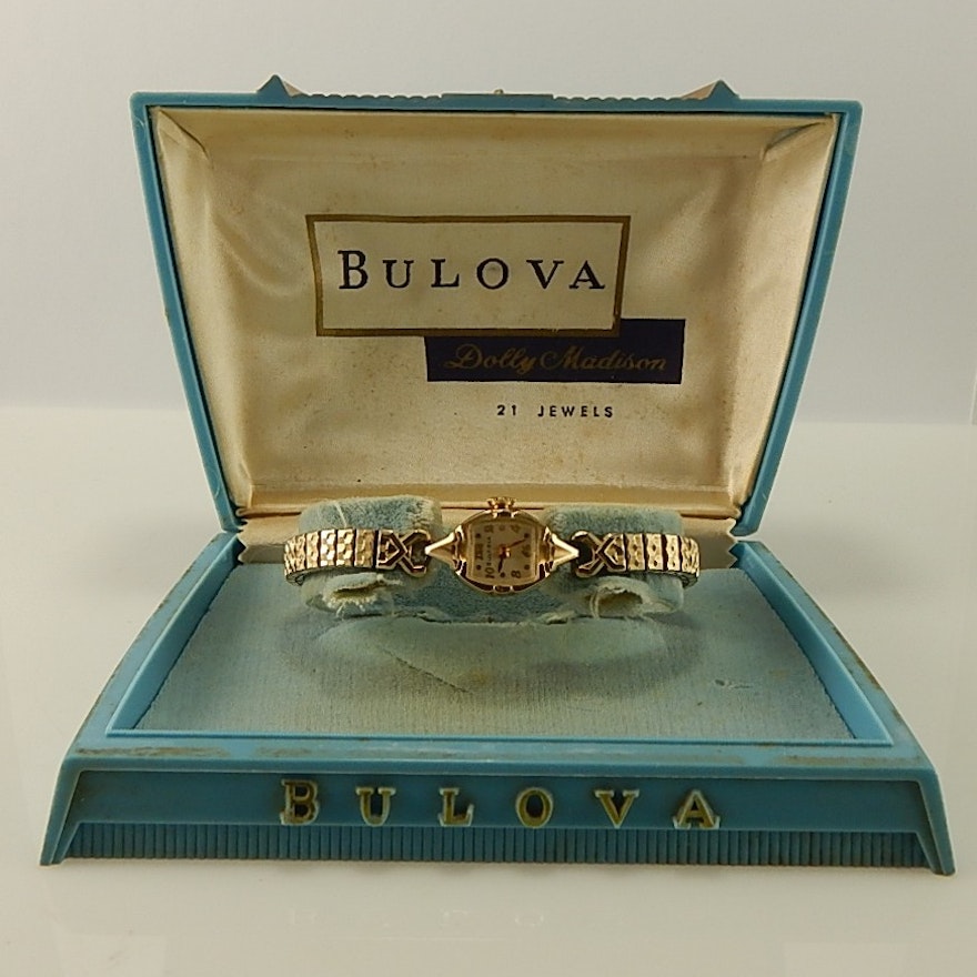 Vintage Womens Bulova Wristwatch