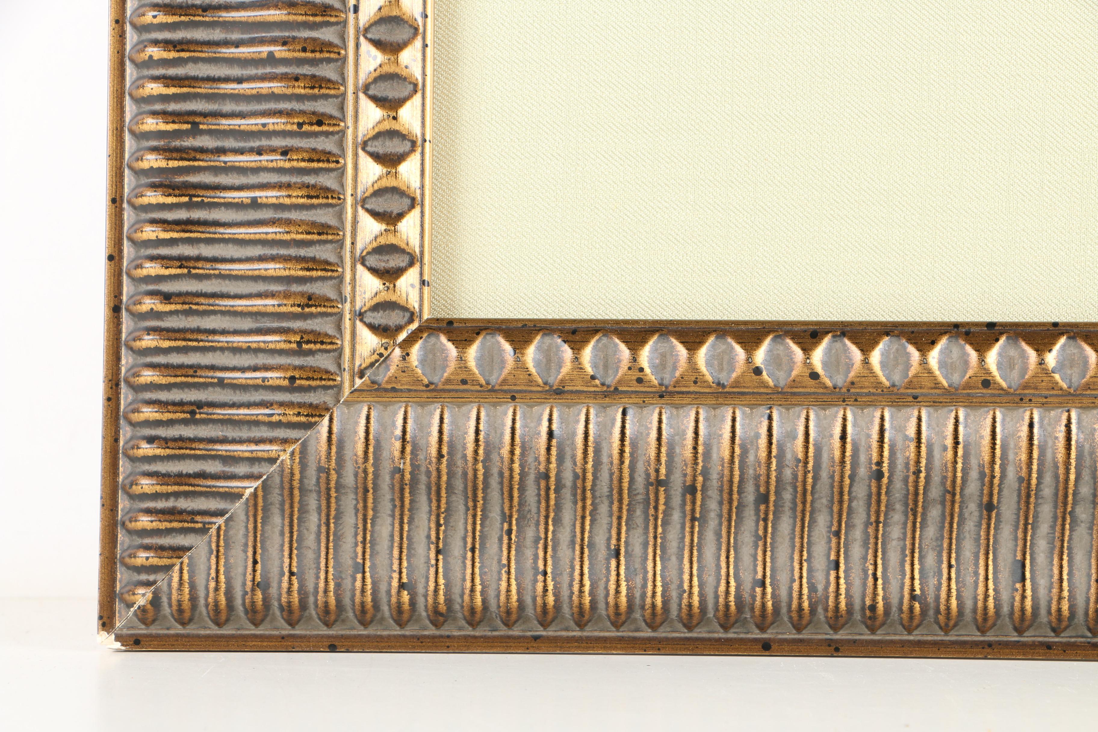 Alfred Gockel Embellished Abstract Offset Lithograph