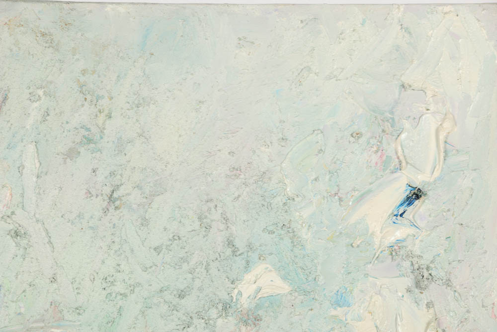 Louis Papp Abstract Oil Painting on Canvas of a Still LIfe