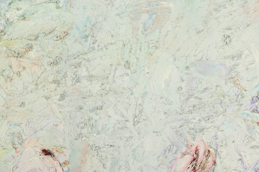 Louis Papp Abstract Oil Painting on Canvas of a Still LIfe