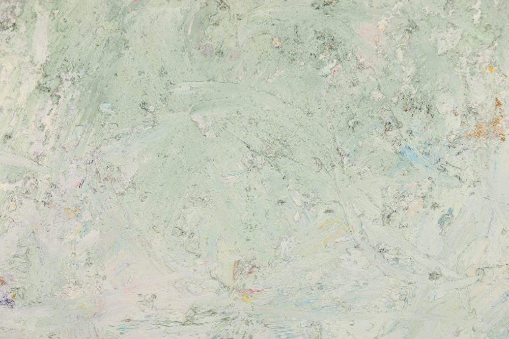 Louis Papp Abstract Oil Painting on Canvas of a Still LIfe