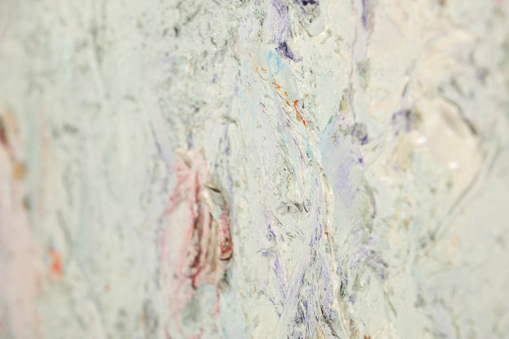 Louis Papp Abstract Oil Painting on Canvas of a Still LIfe