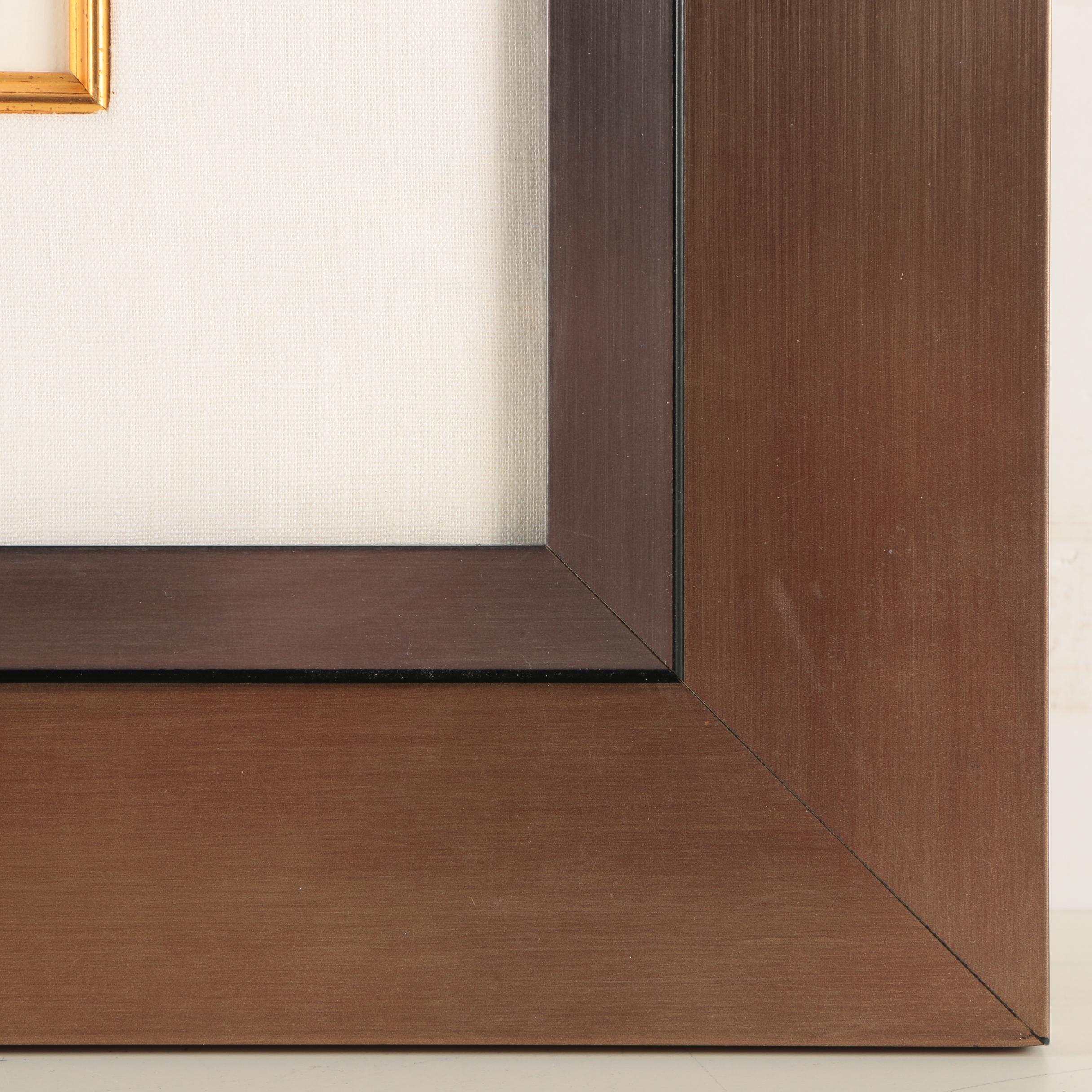 Alfred Gockel Embellished Offset Lithograph on Paper