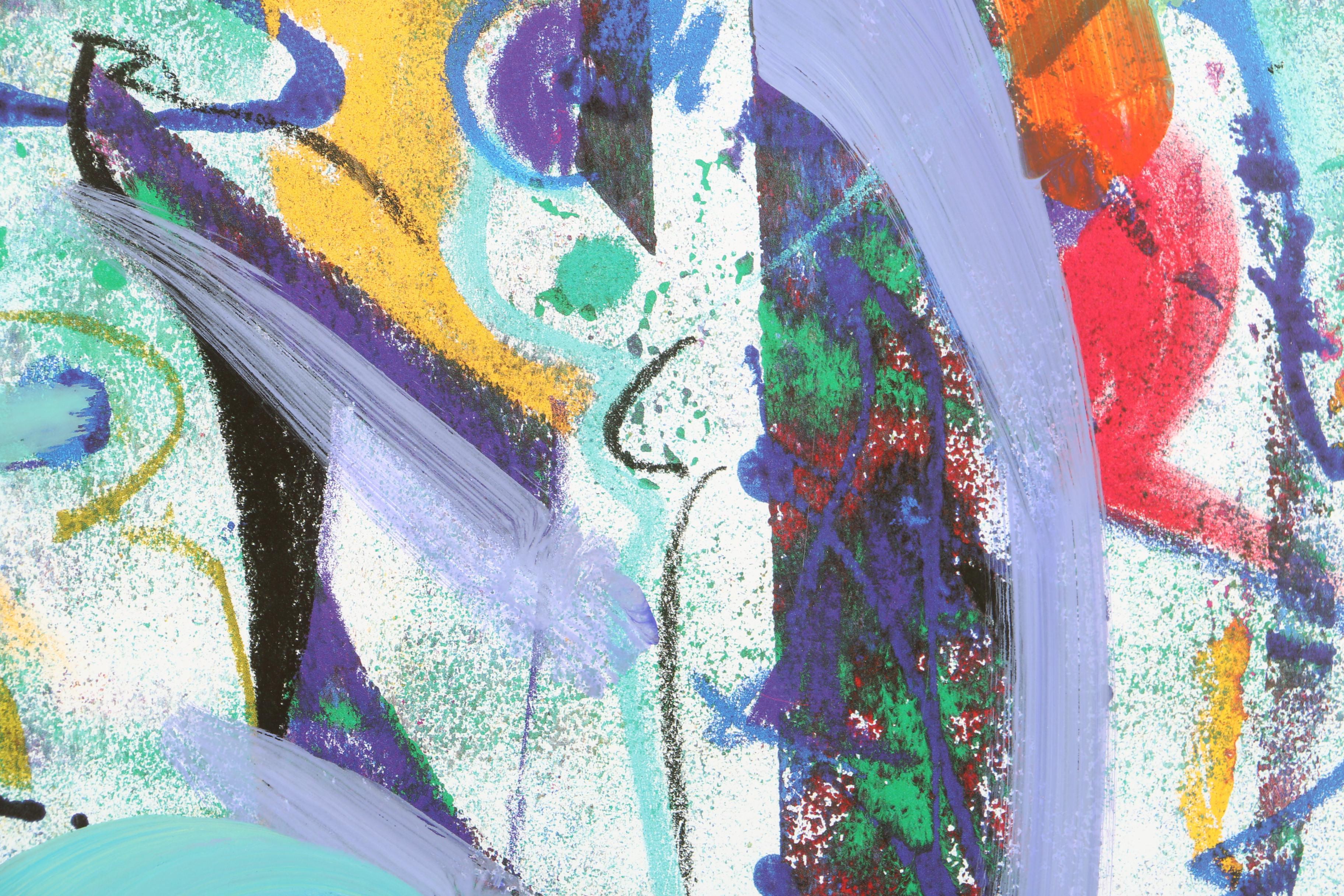 Hand-Embellished Offset Lithograph After Alfred Gockel