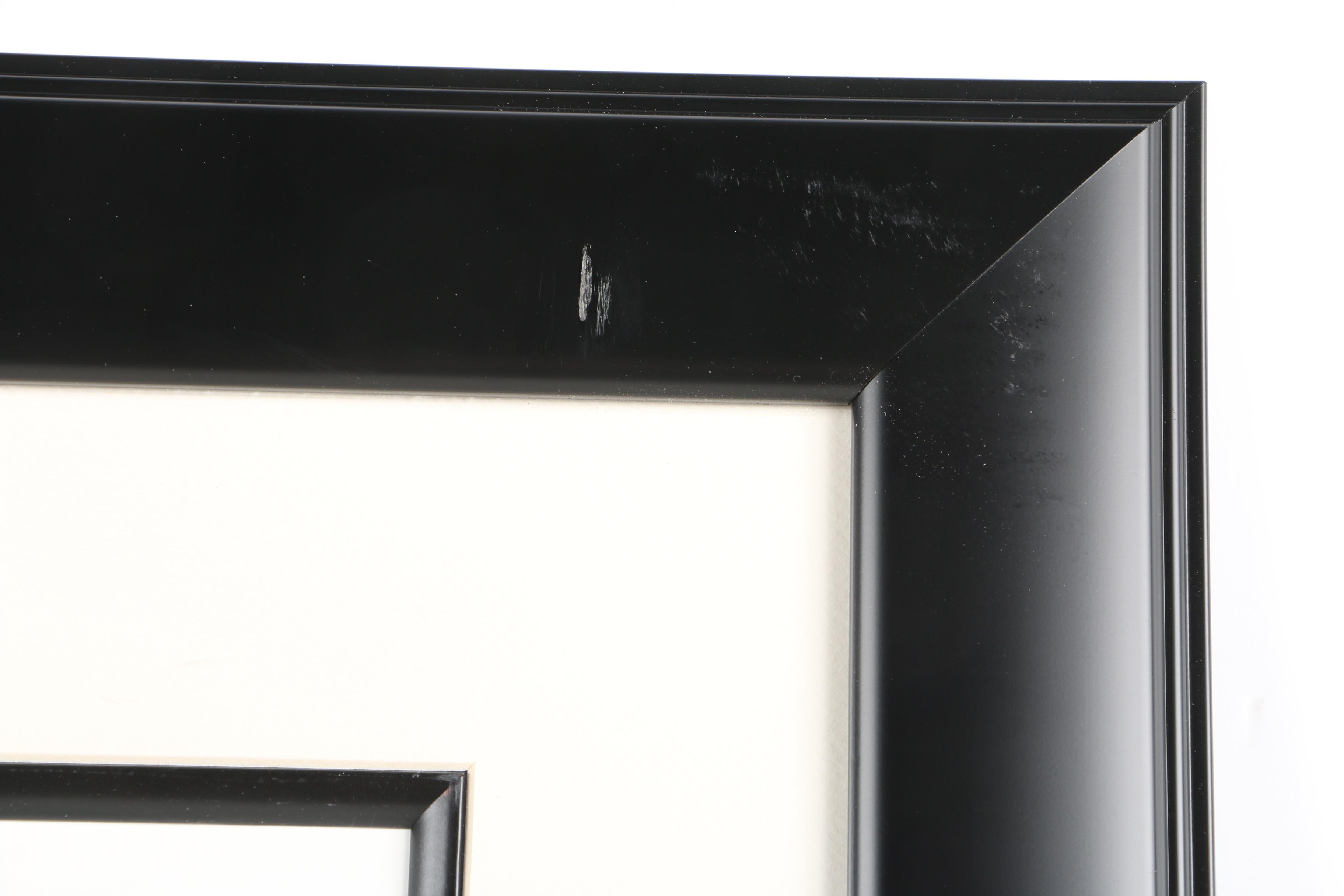 Hand-Embellished Offset Lithograph After Alfred Gockel