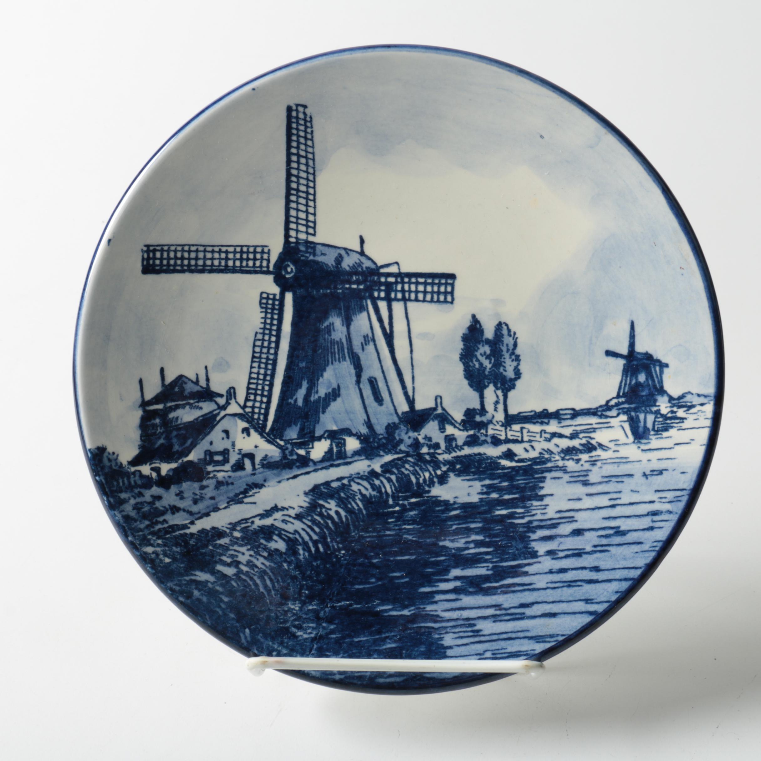 Delft Style Tableware Including Johnson Brothers