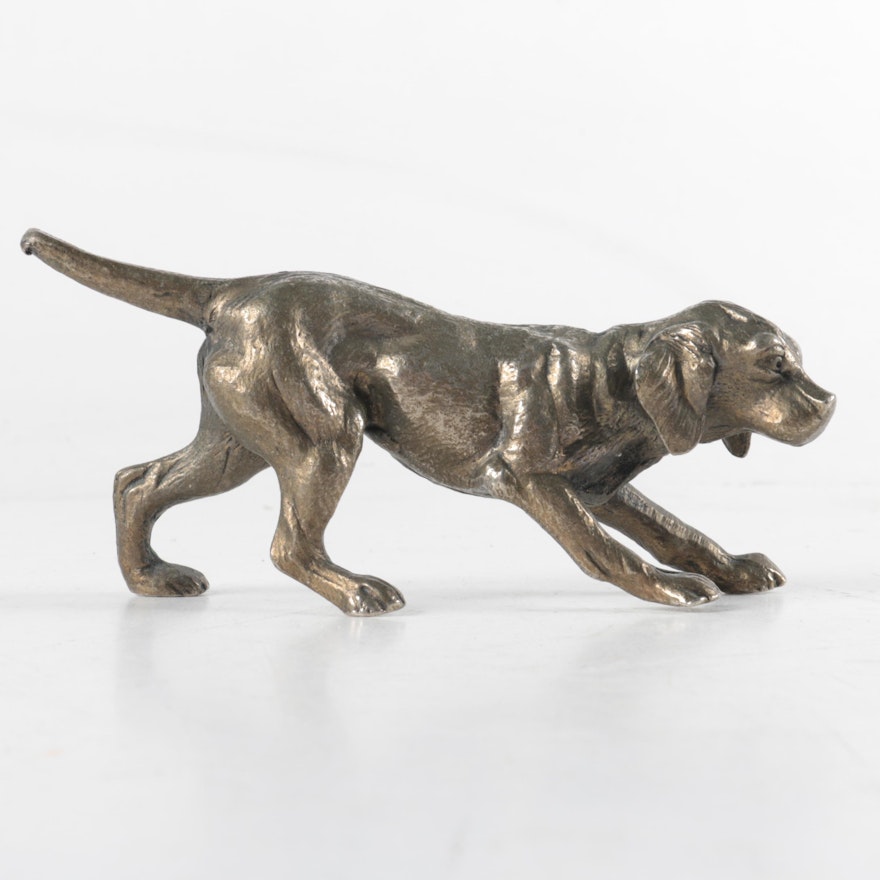 Brass Dog Figurine
