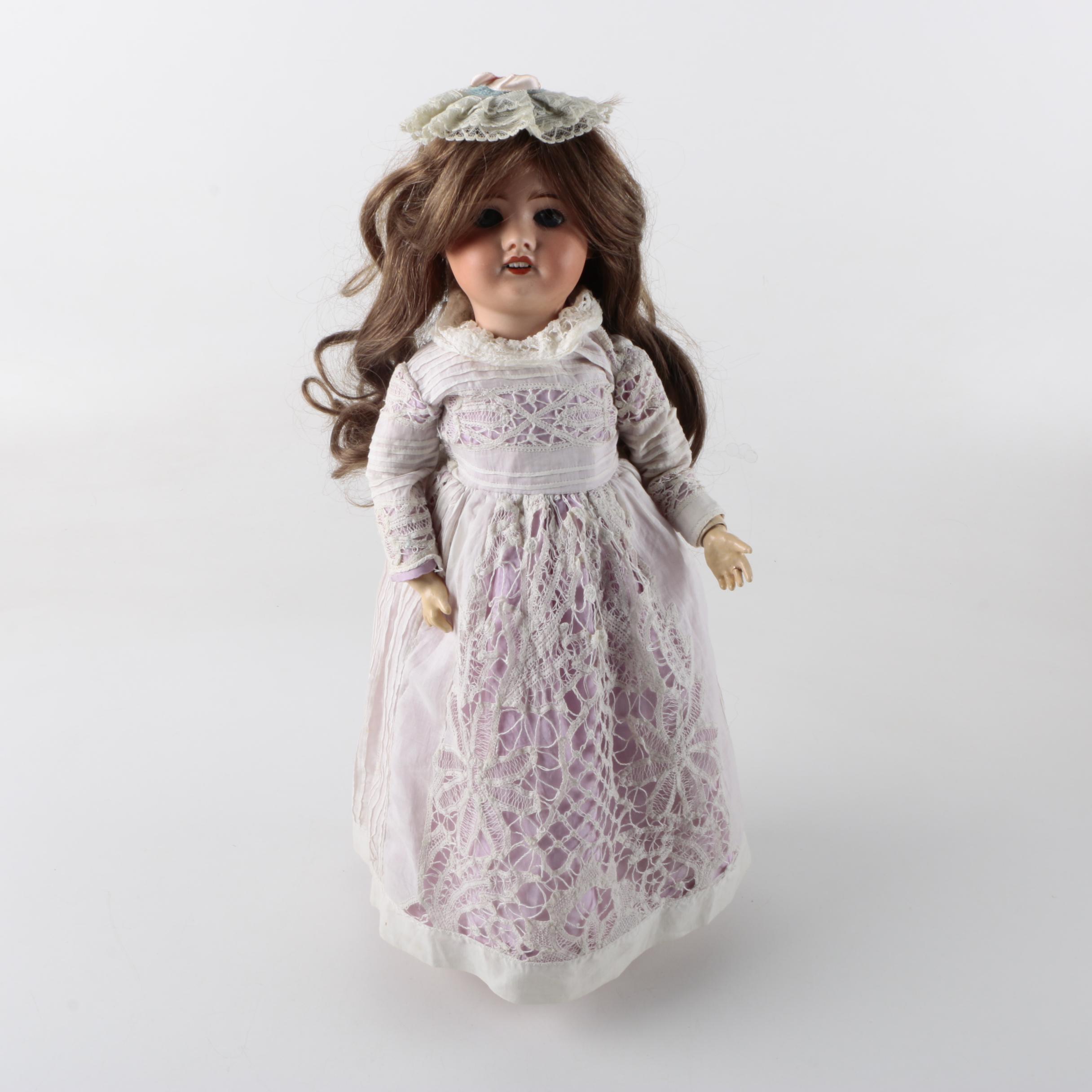 SFBJ Porcelain and Composition Doll