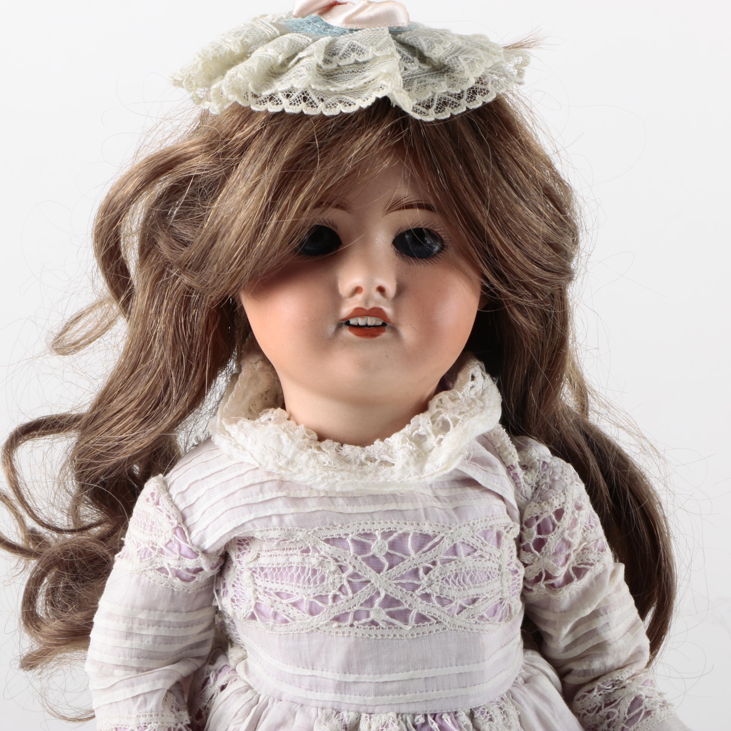 SFBJ Porcelain and Composition Doll