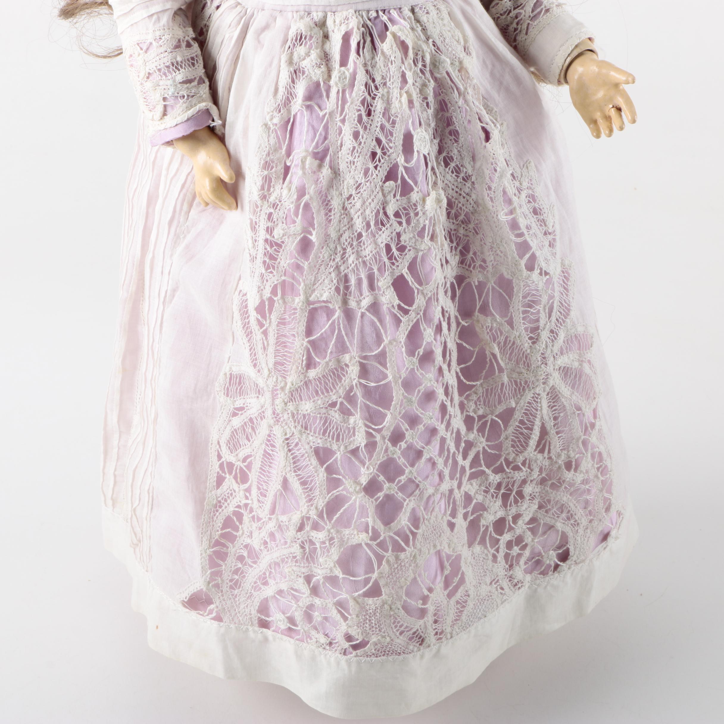 SFBJ Porcelain and Composition Doll
