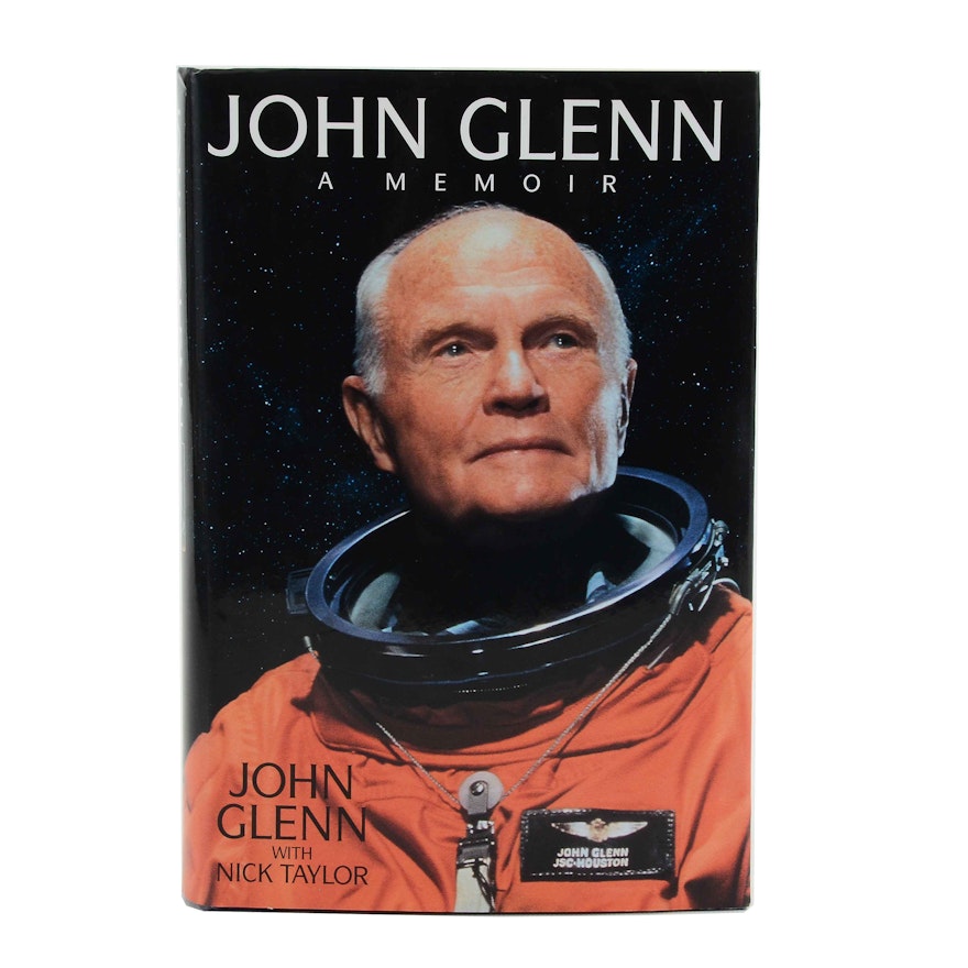 John Glenn Signed "John Glenn: a Memoir"