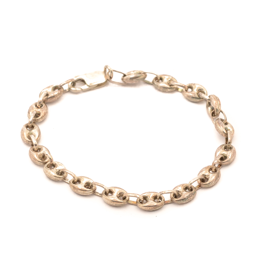 Sterling Silver Chain Link Bracelet