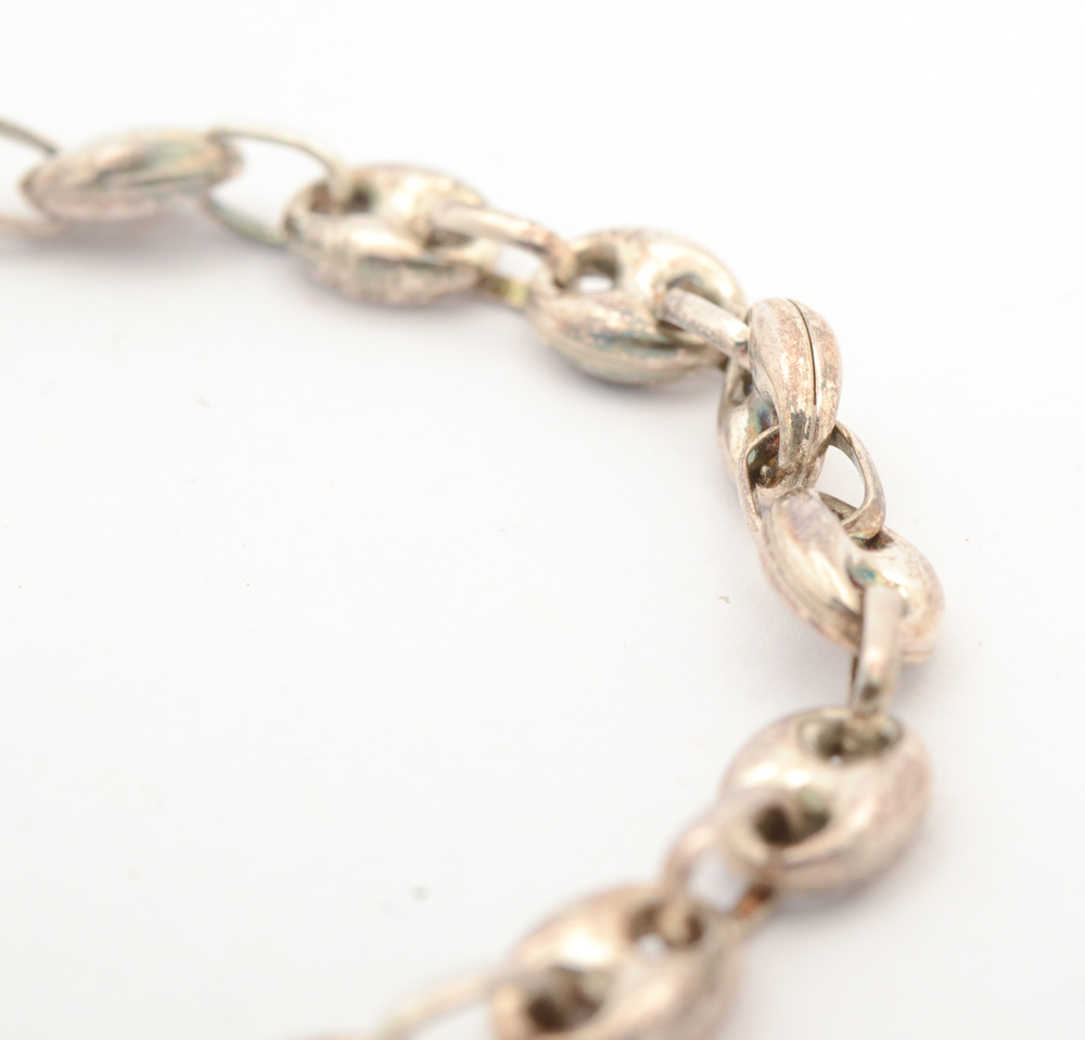 Sterling Silver Chain Link Bracelet