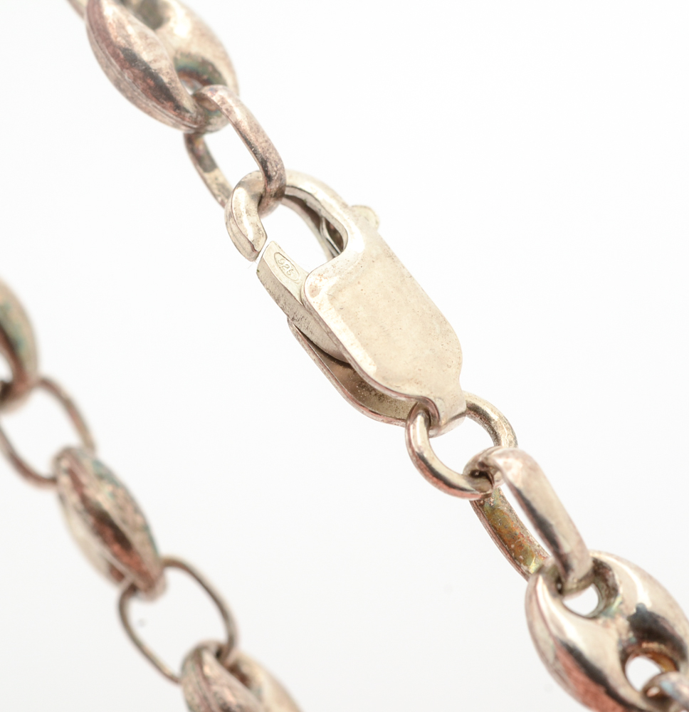 Sterling Silver Chain Link Bracelet