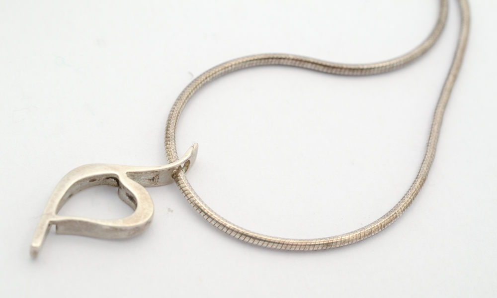 Sterling Silver Pendants and Locket