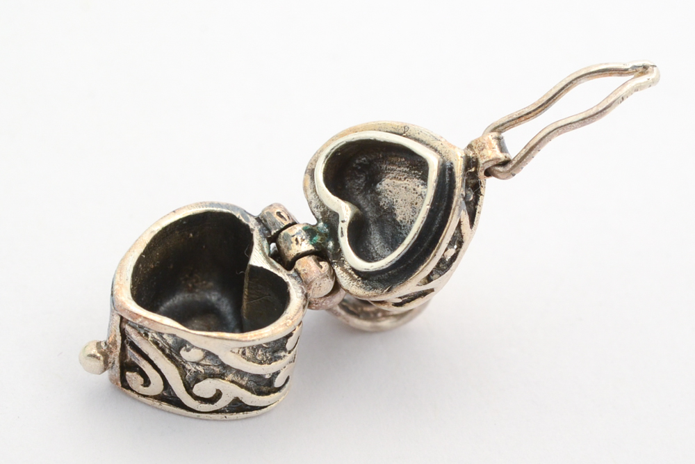 Sterling Silver Pendants and Locket