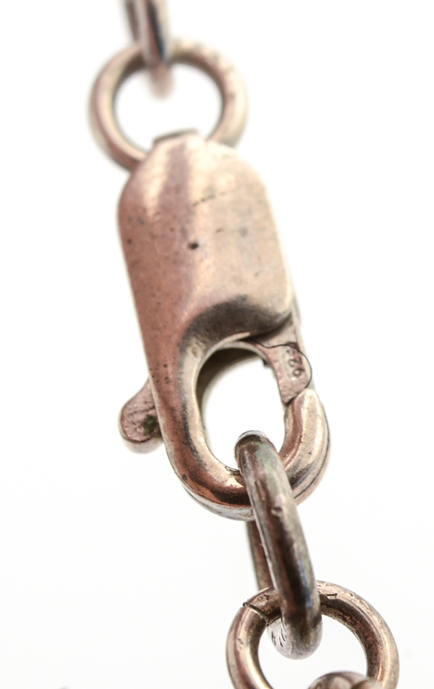 Sterling Silver Cat Bracelet