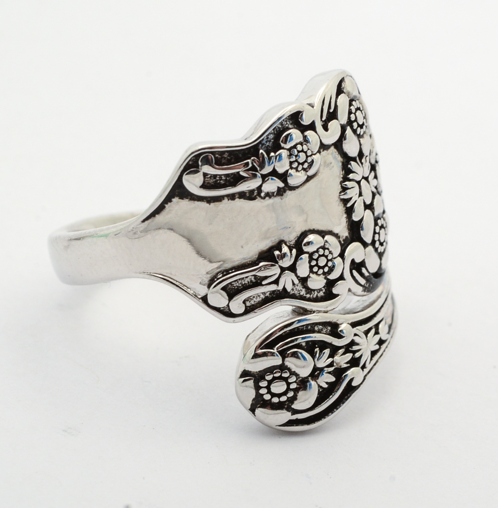 Sterling Silver Spoon Rings