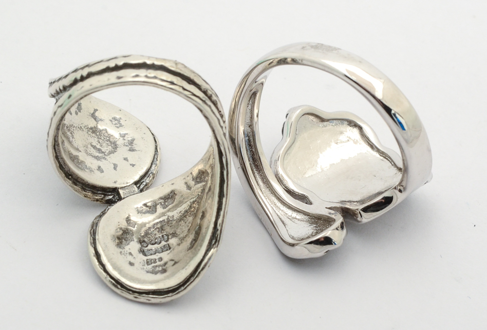 Sterling Silver Spoon Rings