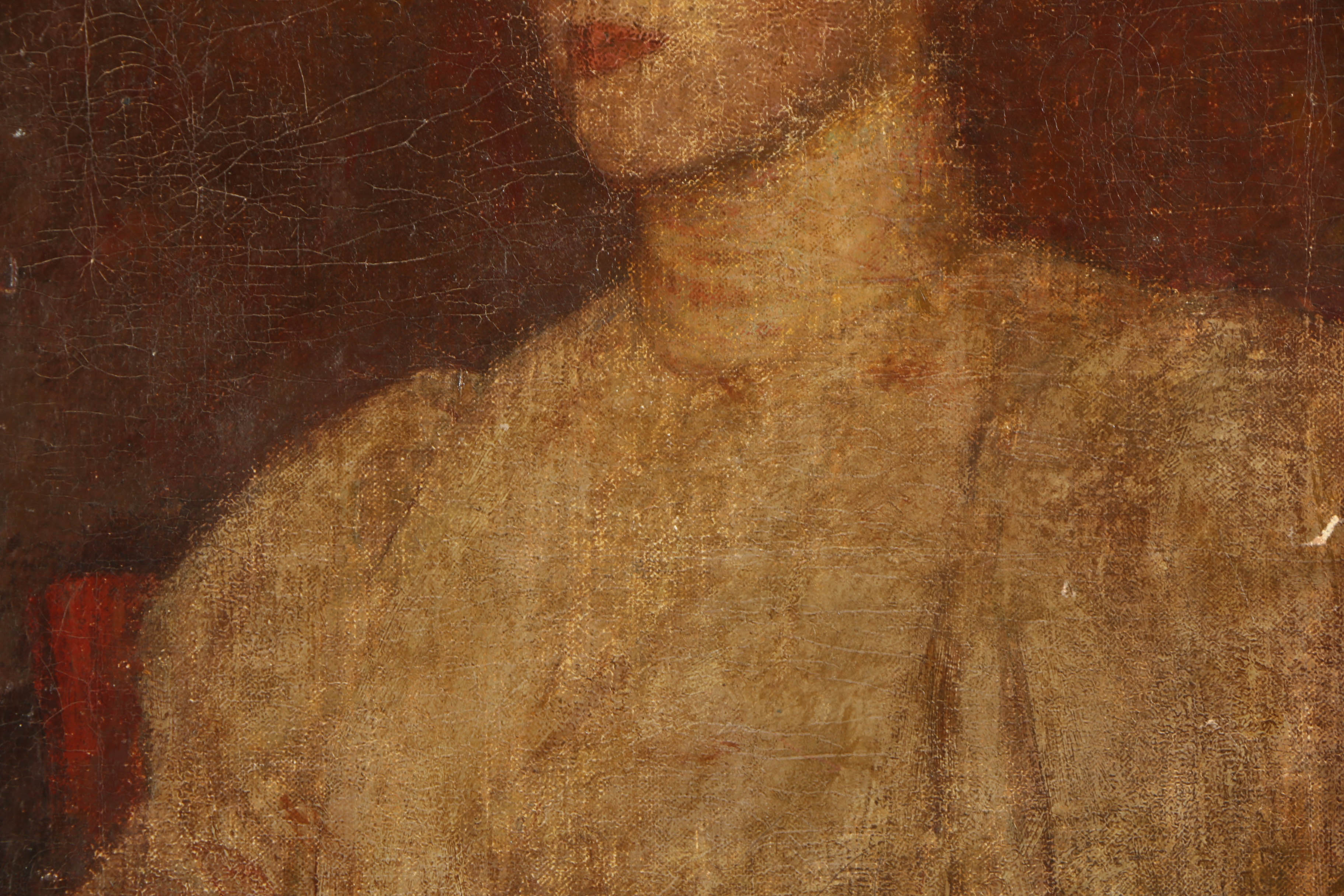 Oil Painting on Canvas of Female Portrait