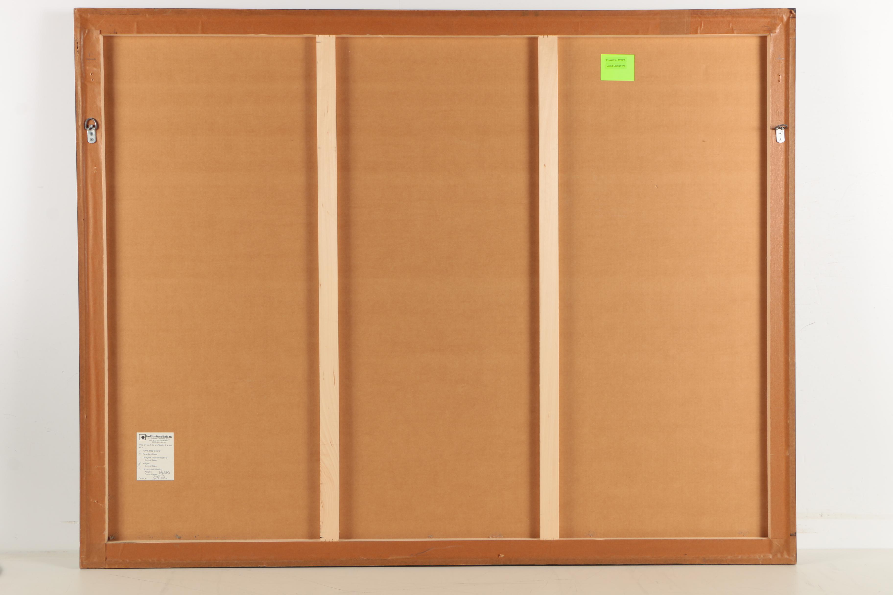 Betty Fulmer Abstract Pastel Drawing on Paper