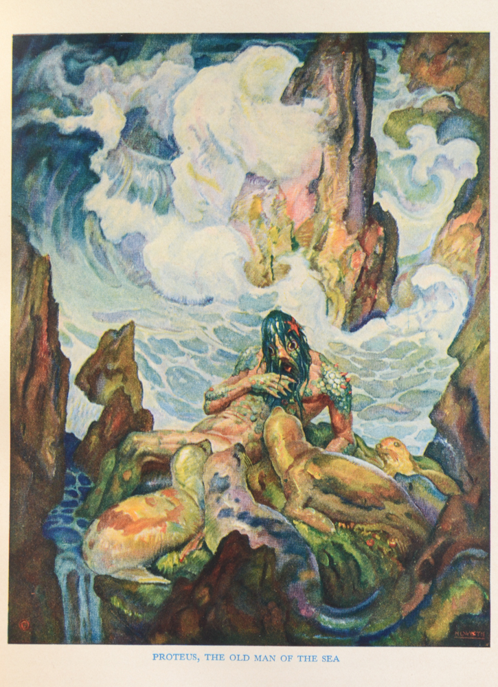 Vintage Books with Works by 20th Century Illustrators