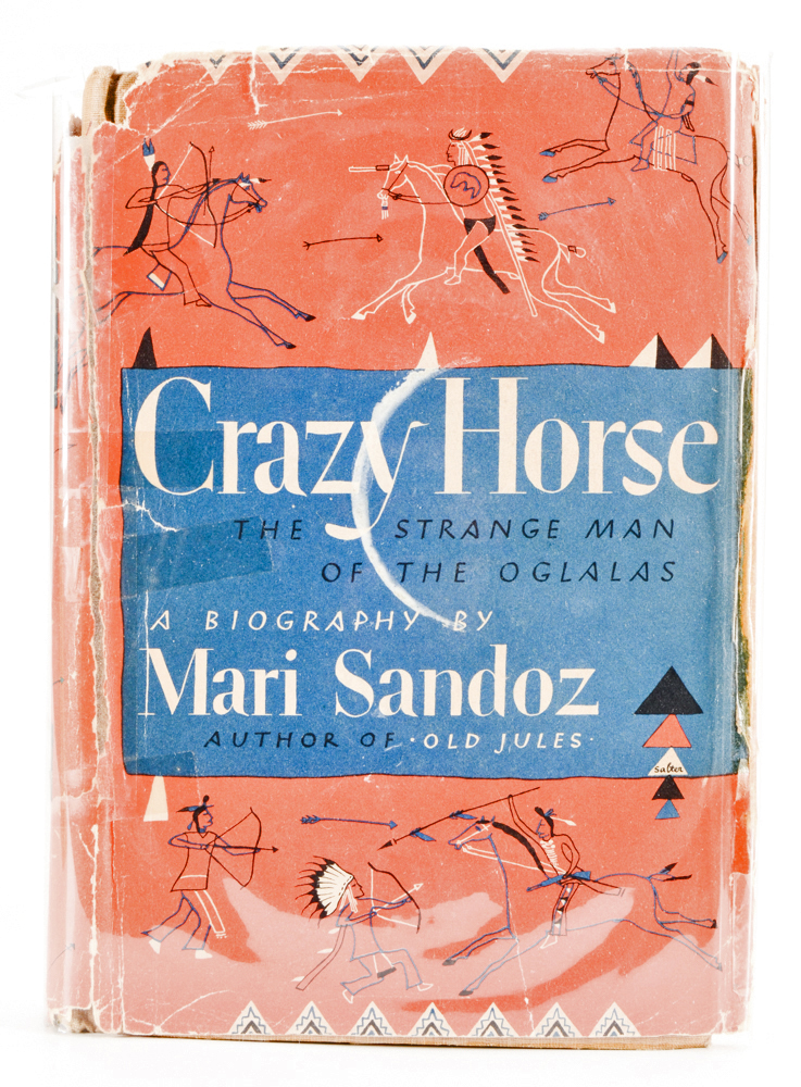 First Edition, Signed "Crazy Horse" by Mari Sandoz