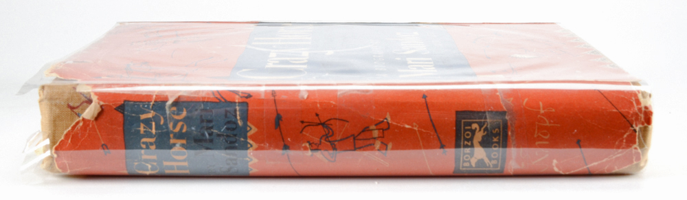 First Edition, Signed "Crazy Horse" by Mari Sandoz