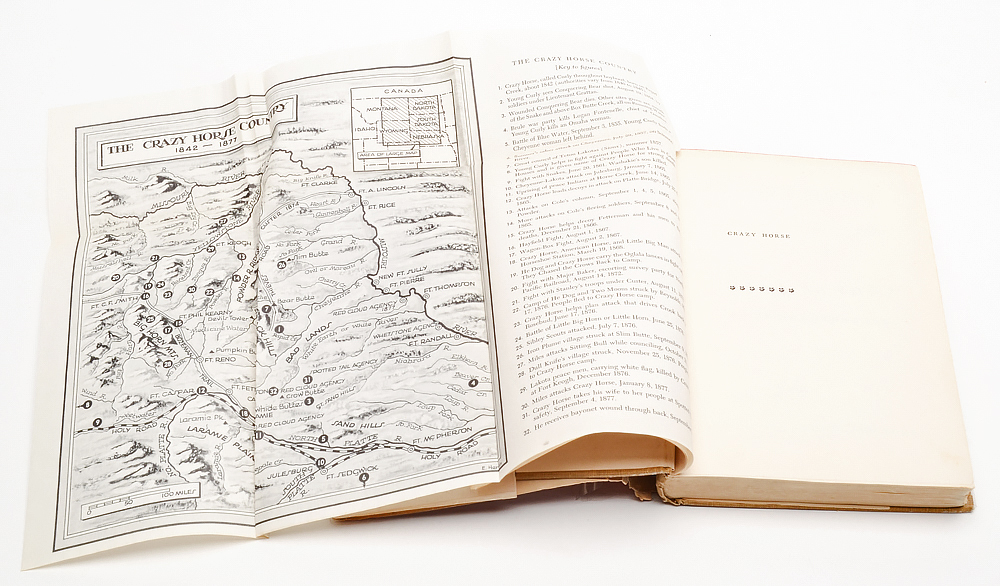 First Edition, Signed "Crazy Horse" by Mari Sandoz