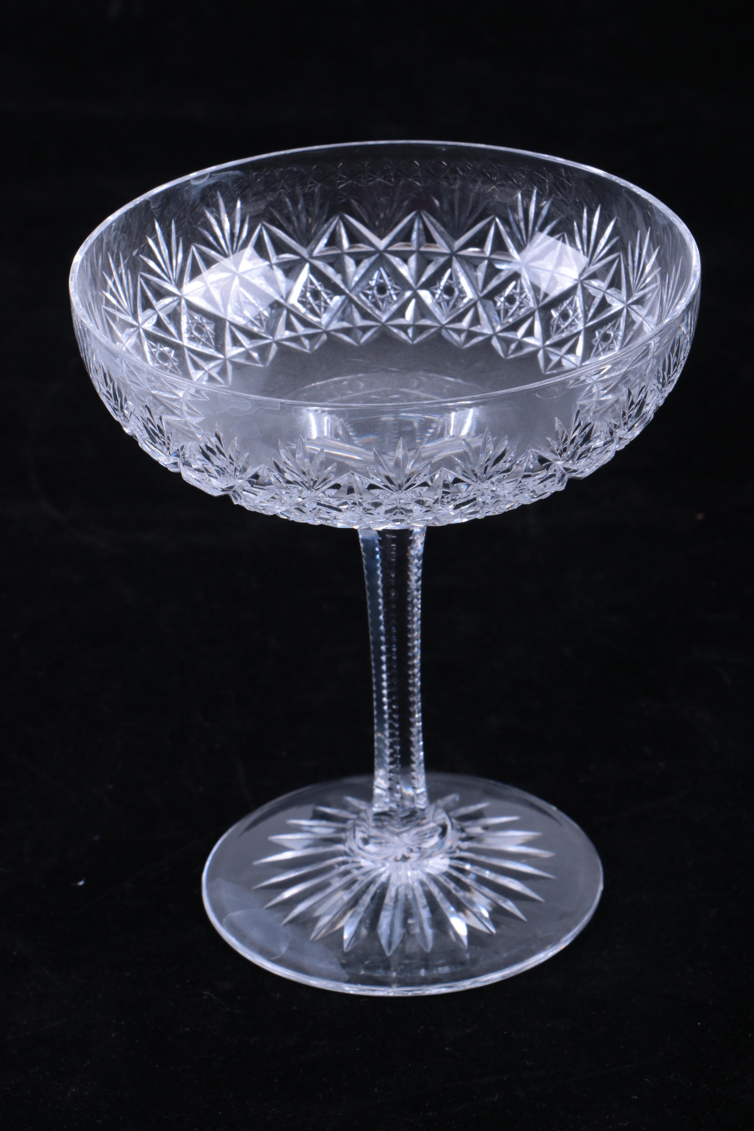 Thomas Webb "Wellington"  Cut Crystal Glassware