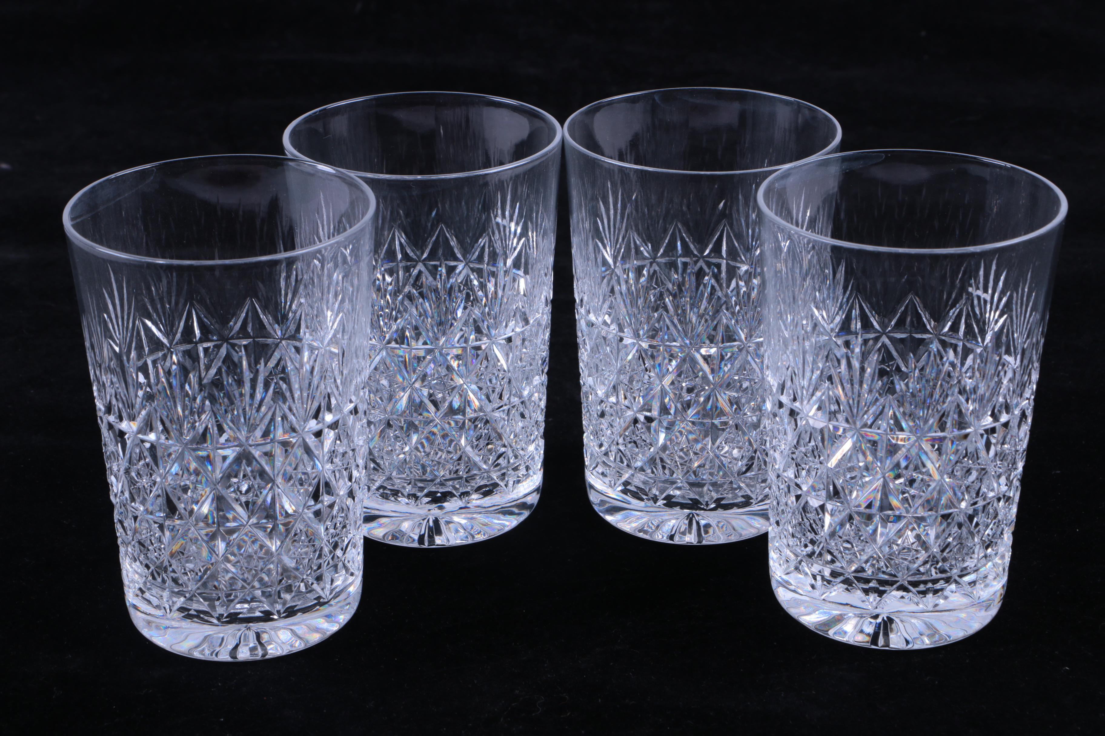 Thomas Webb "Wellington"  Cut Crystal Glassware