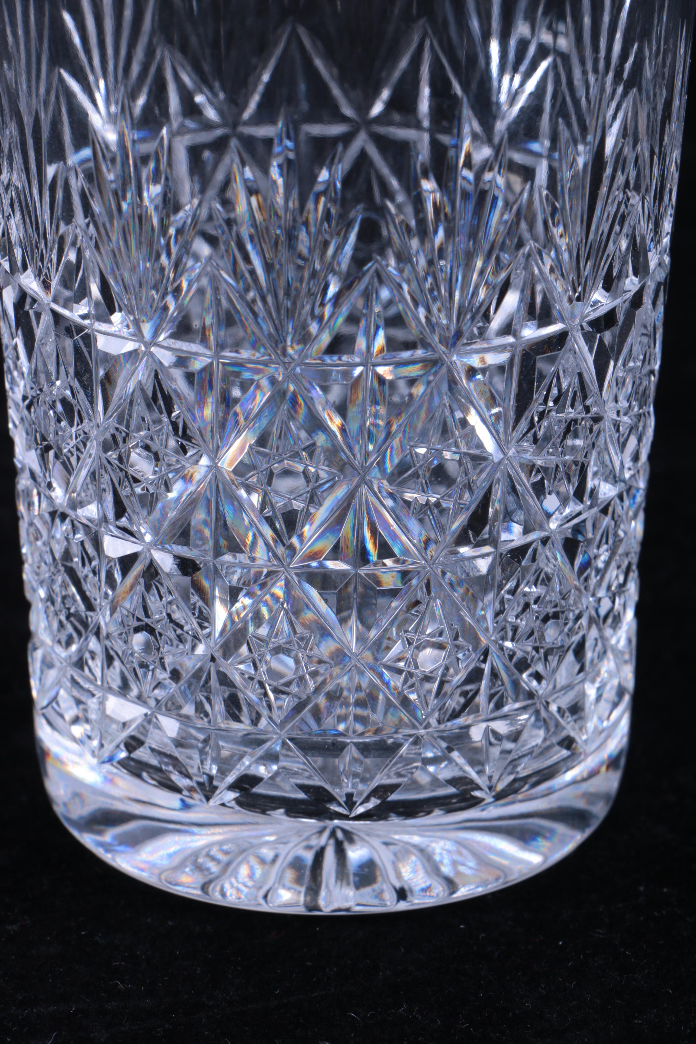 Thomas Webb "Wellington"  Cut Crystal Glassware
