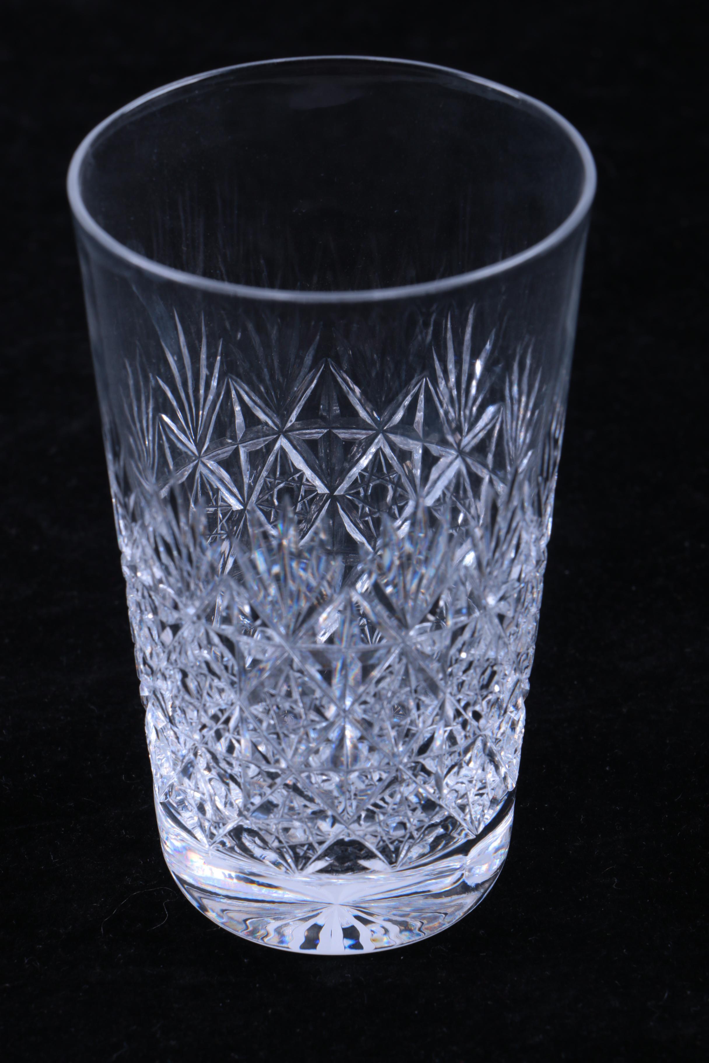 Thomas Webb "Wellington"  Cut Crystal Glassware