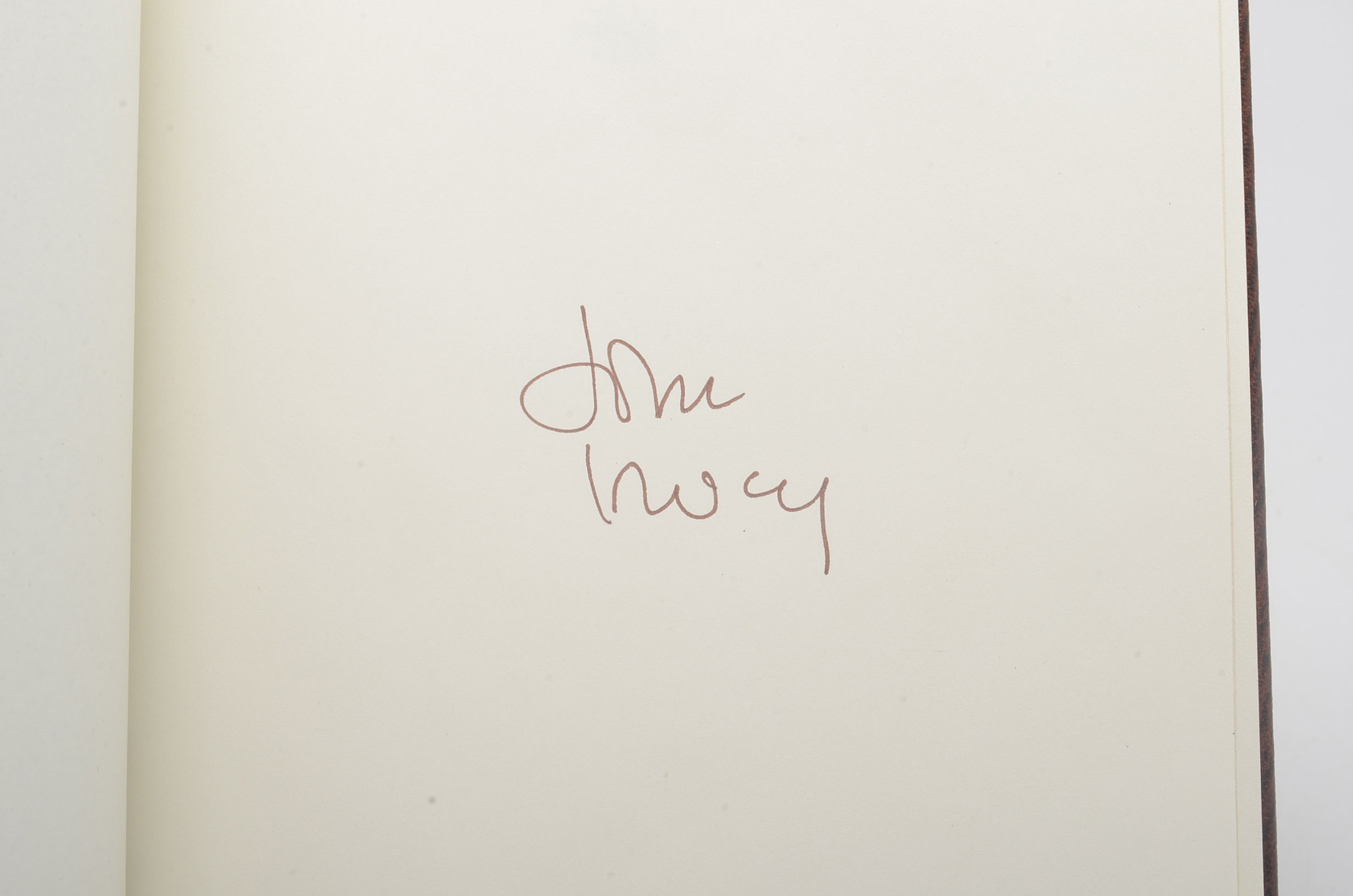 Signed "The Cider House Rules" by John Irving