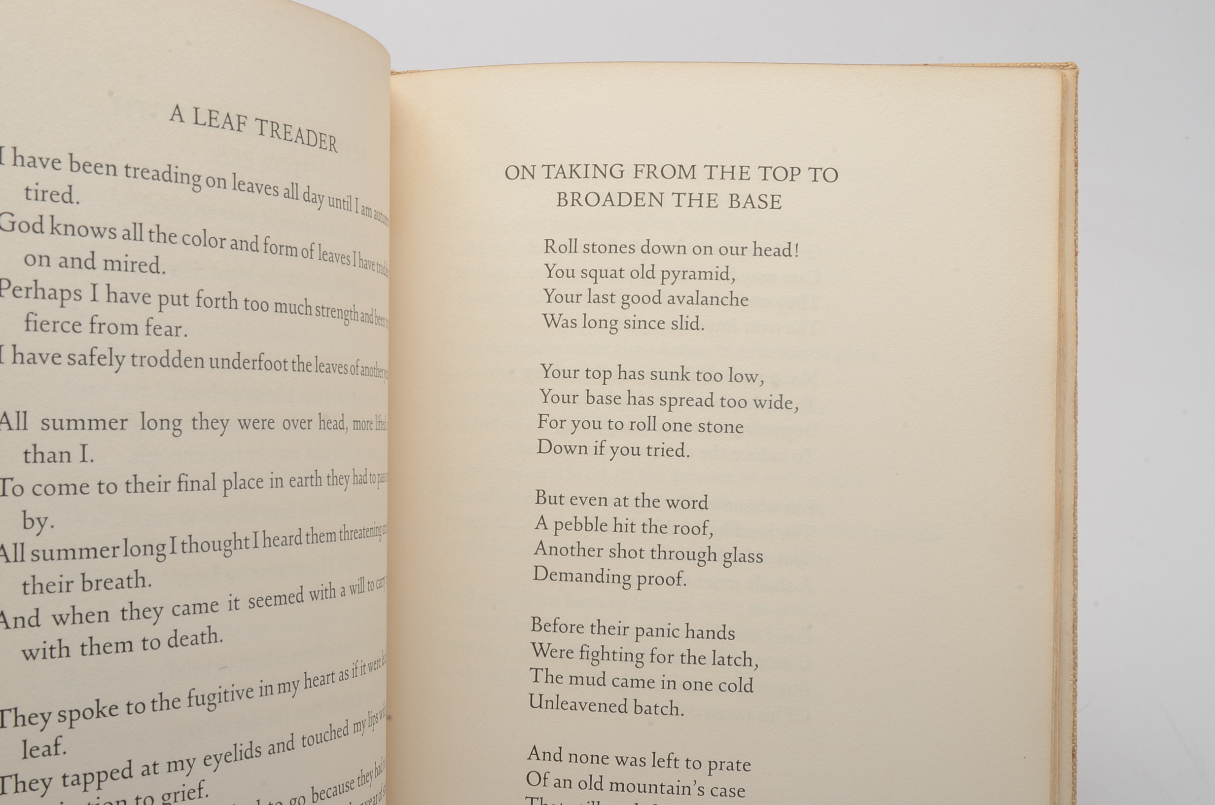 Signed First Edition "A Further Range" by Robert Frost