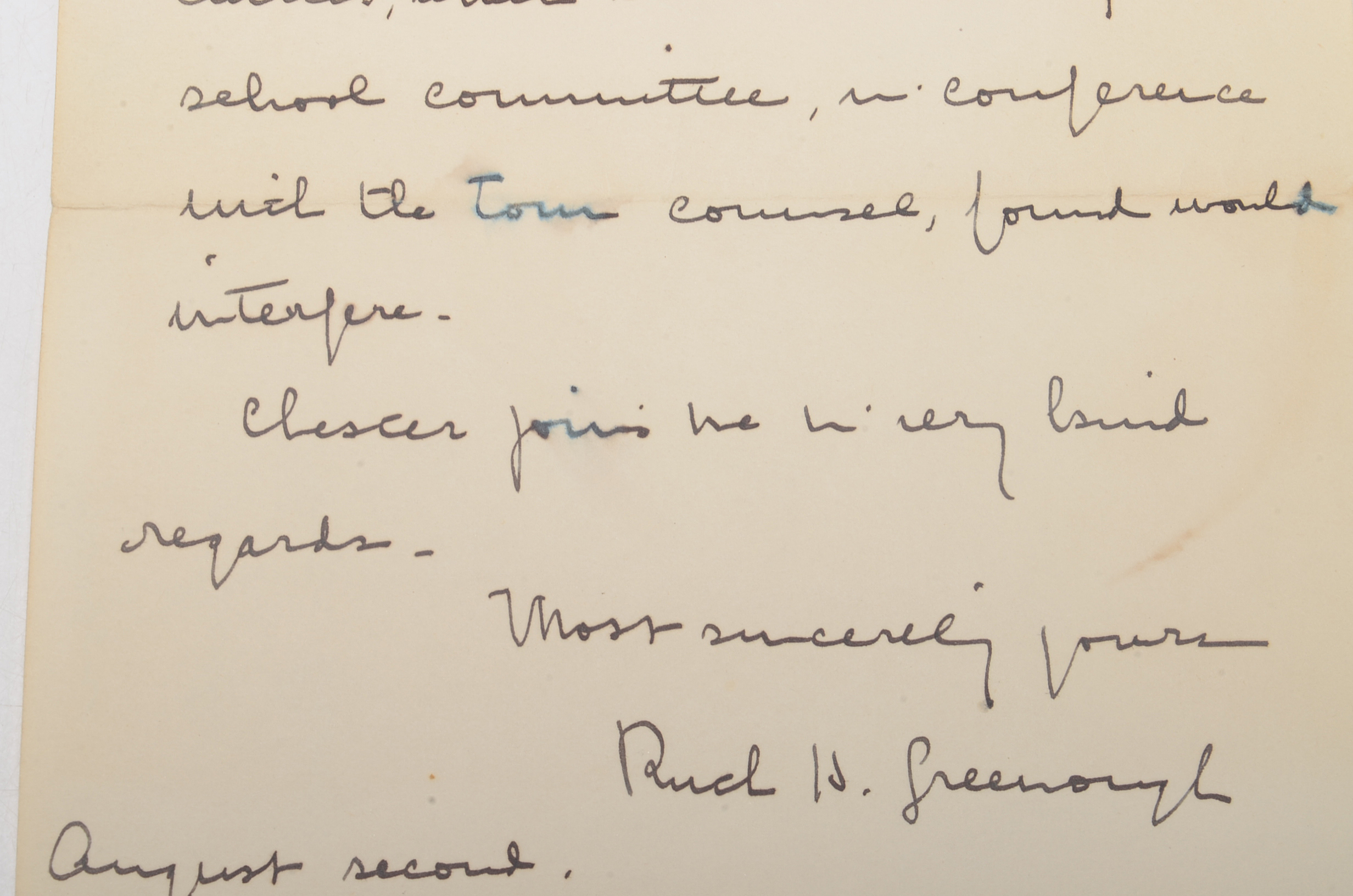 Signed First Edition "A Further Range" by Robert Frost