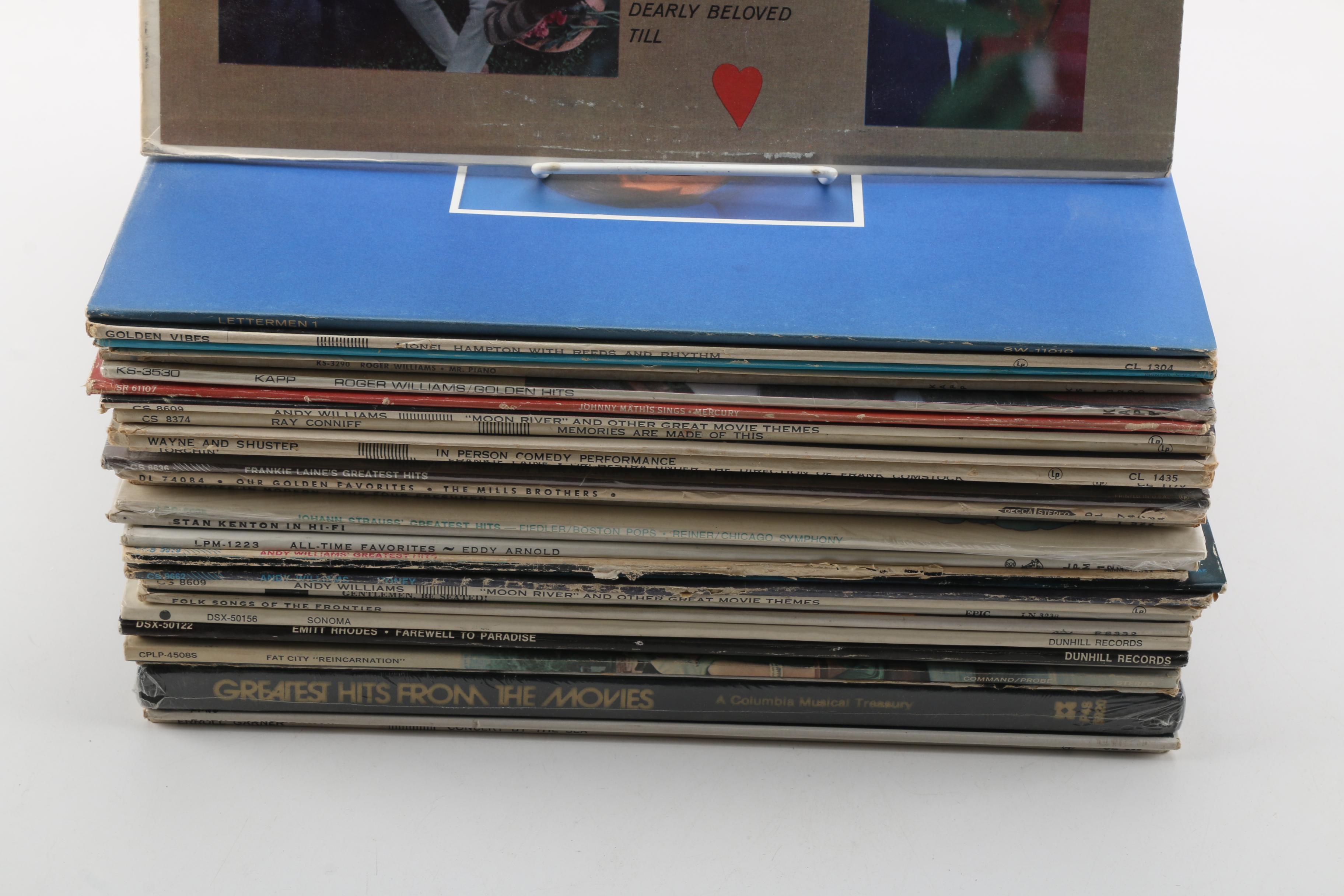 Classic Record Albums Featuring Crooner Style Singers