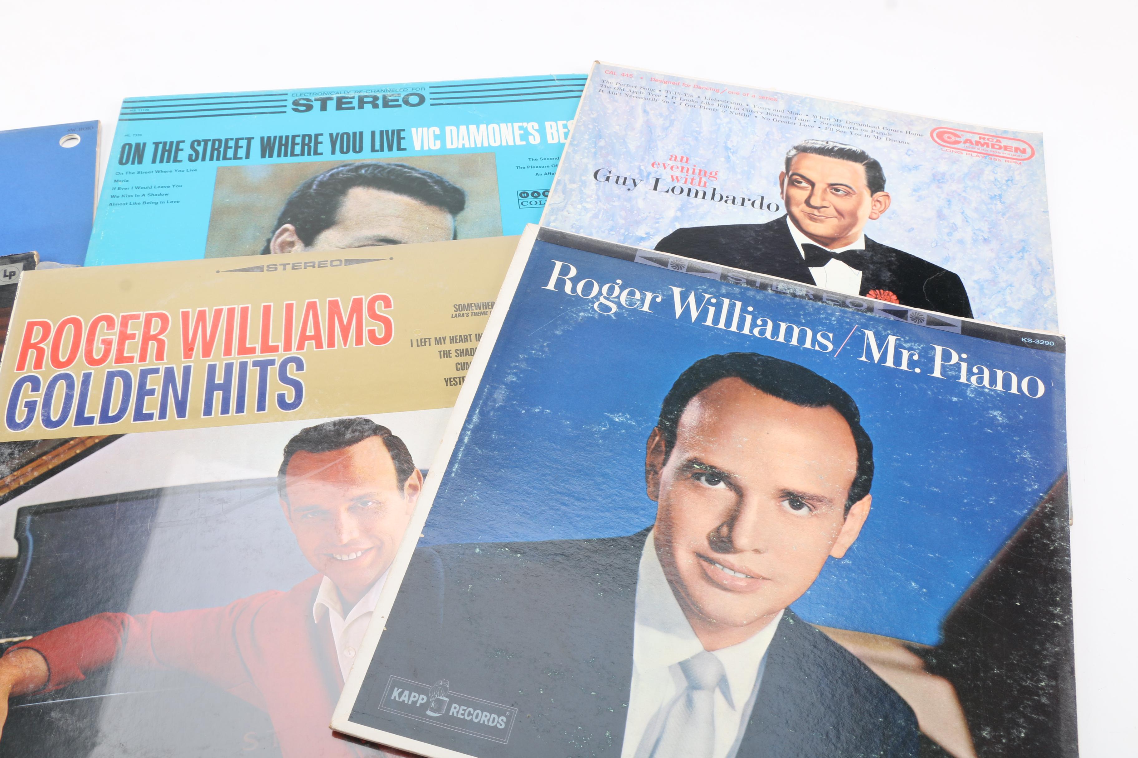 Classic Record Albums Featuring Crooner Style Singers