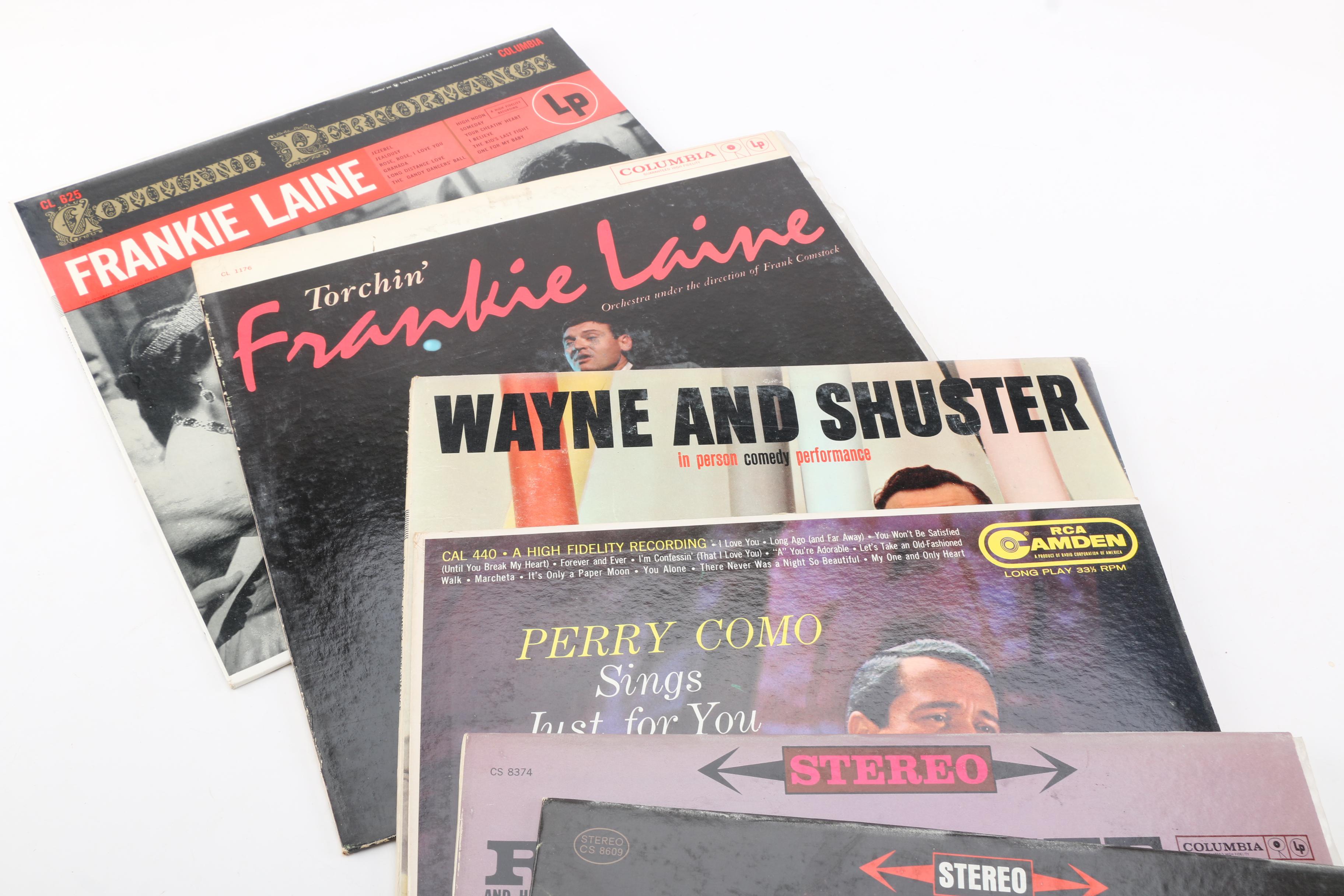 Classic Record Albums Featuring Crooner Style Singers